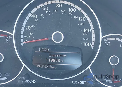 2014 Volkswagen Beetle 2.5L из США, поврежденный, VIN 3VW5P7AT2EM800612